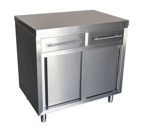 stainless steel under counter cabinet